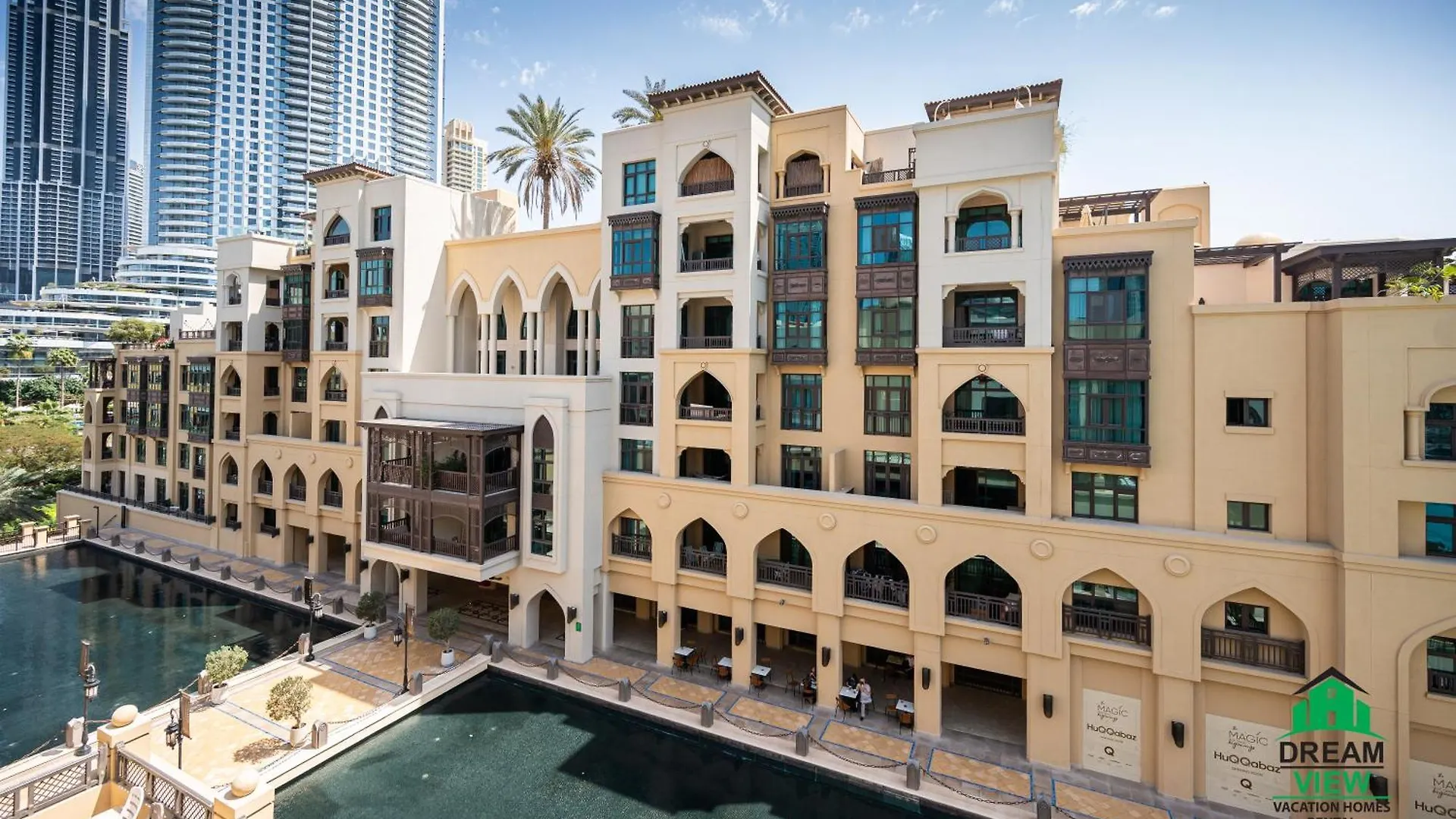 Souk Al Bahar - Burj Khalifa - Dream View Holiday Home Rental Dubai United Arab Emirates